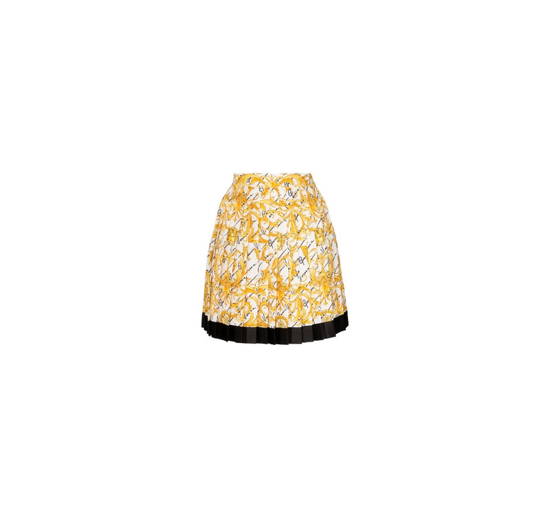 Versace Baroque Silk Skirt