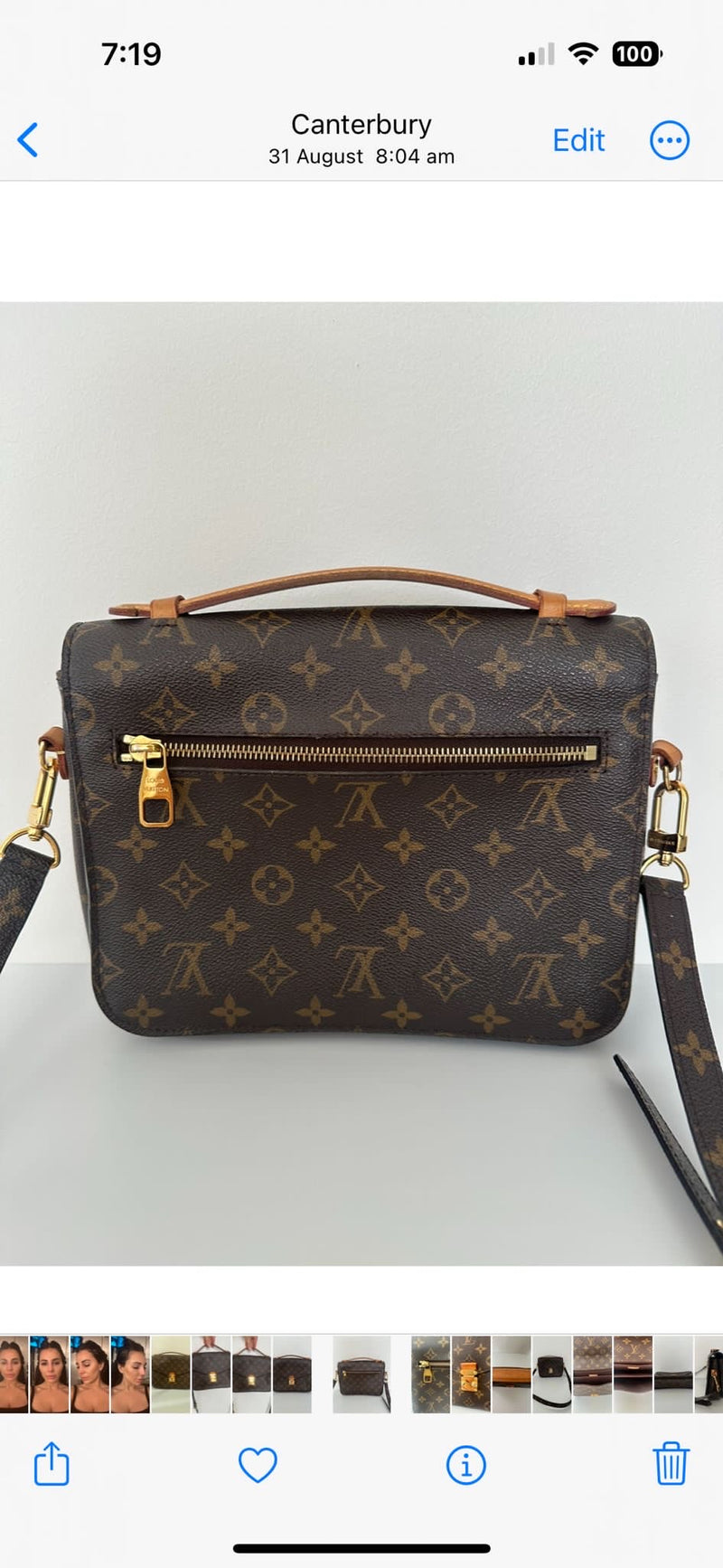 Louis Vuitton Pochette Métis Monogram Bag