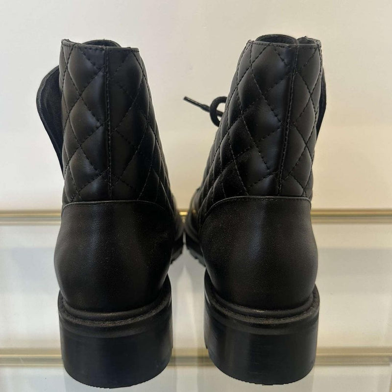 Chanel Combat Boots