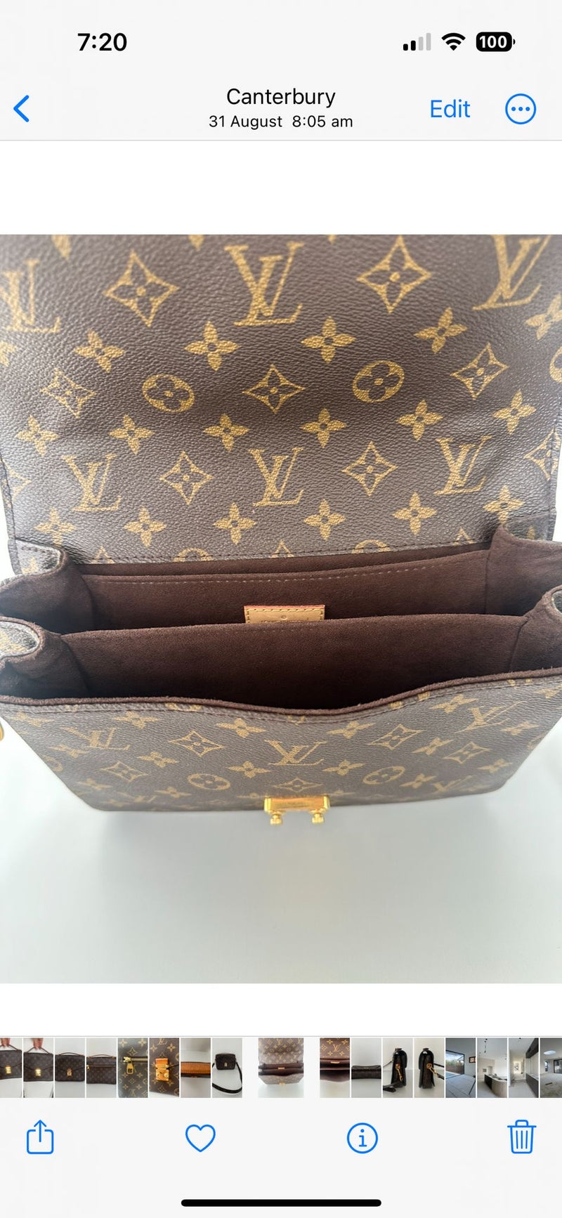 Louis Vuitton Pochette Métis Monogram Bag