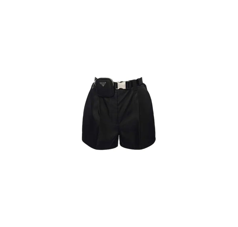 Prada Black Re-Nylon Shorts