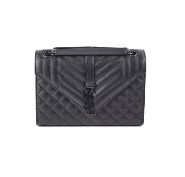 Saint Laurent Black Envelope Bag