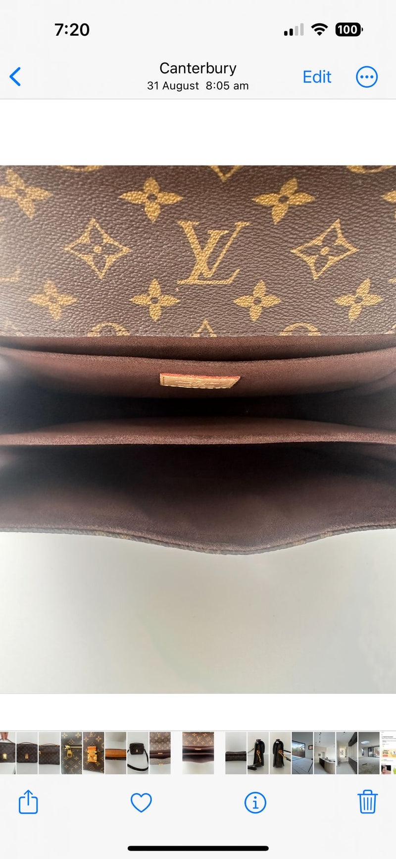 Louis Vuitton Pochette Métis Monogram Bag