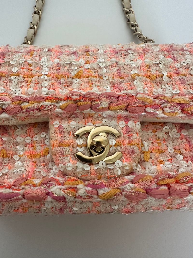 Chanel Sequin Mini Flap 2019