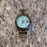 Rolex Datejust 41mm
Tiffany Arabic Custom Dial